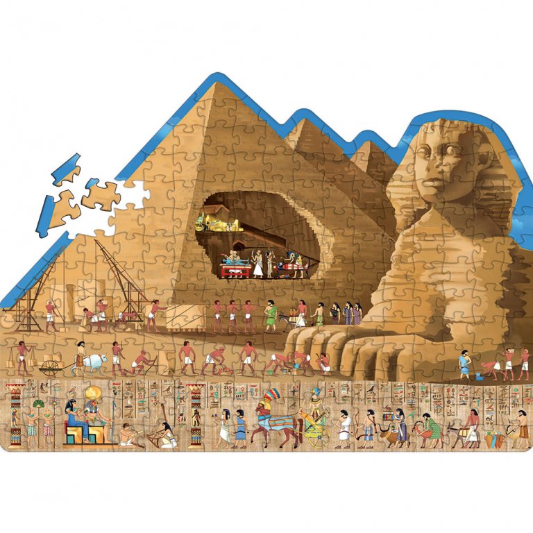 Antiguo Egipto. Puzzle libro