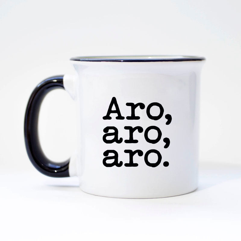 Taza vintage Aro, aro, aro