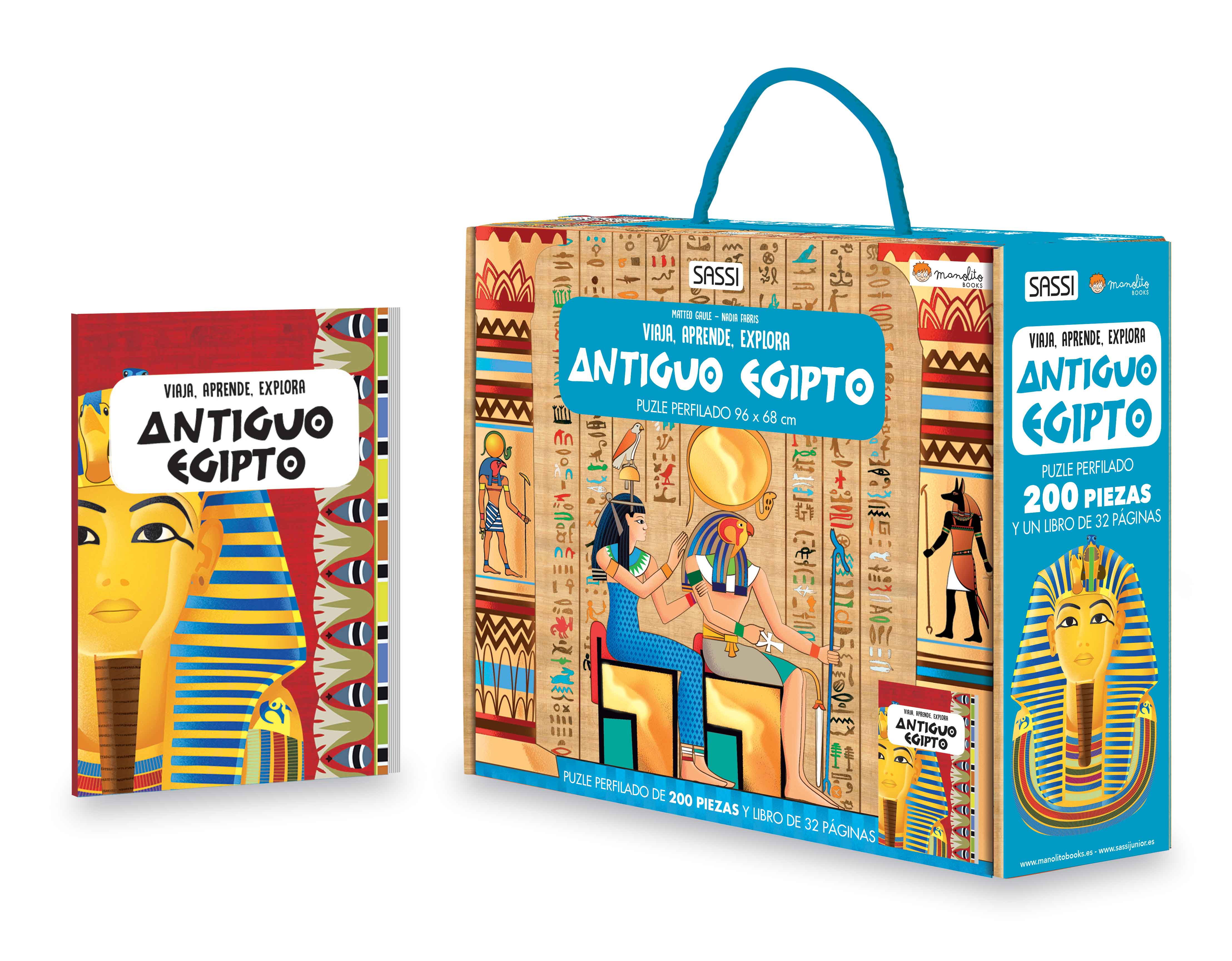 Antiguo Egipto. Puzzle libro