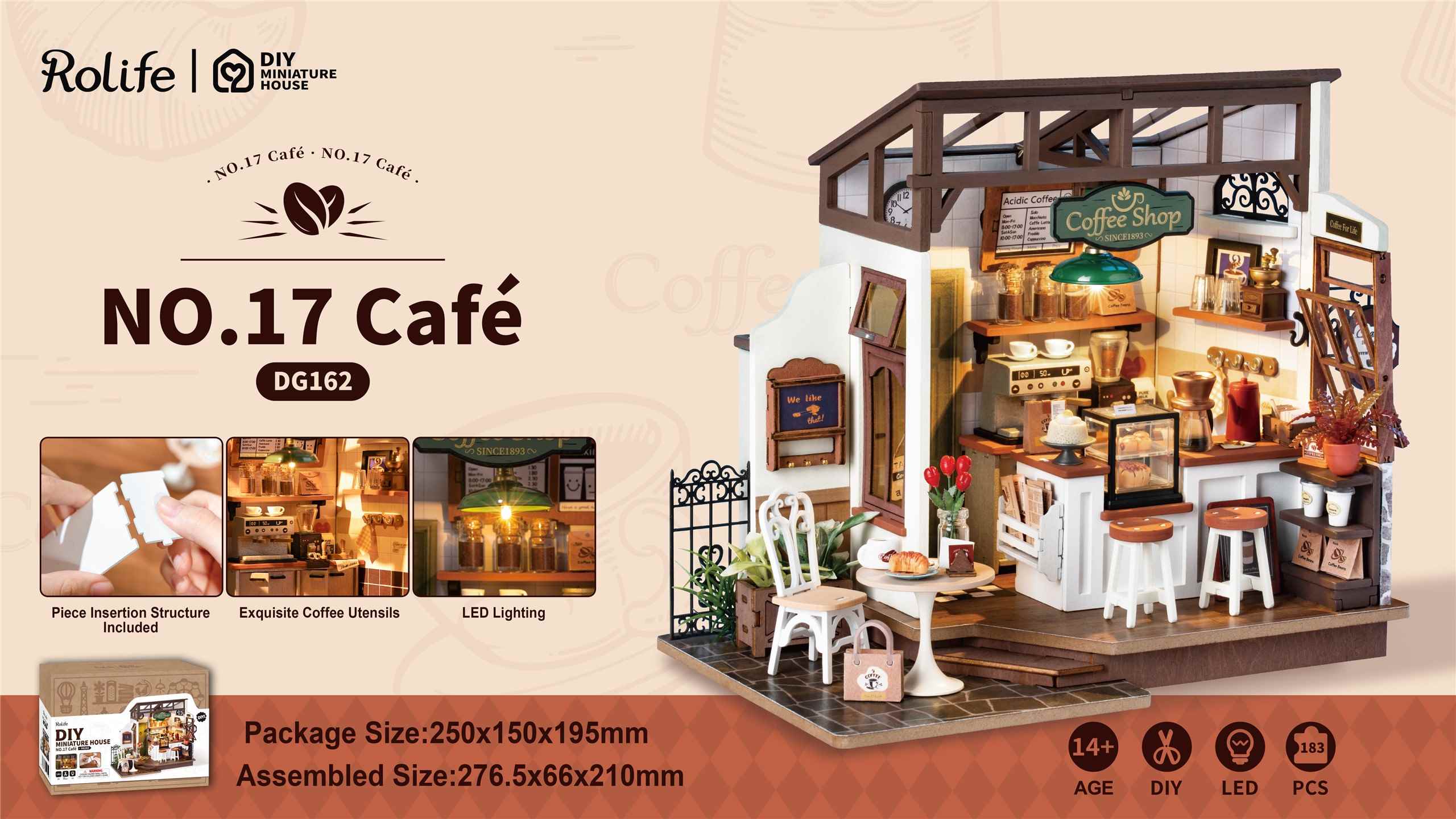 Maqueta Slow Café Rolife