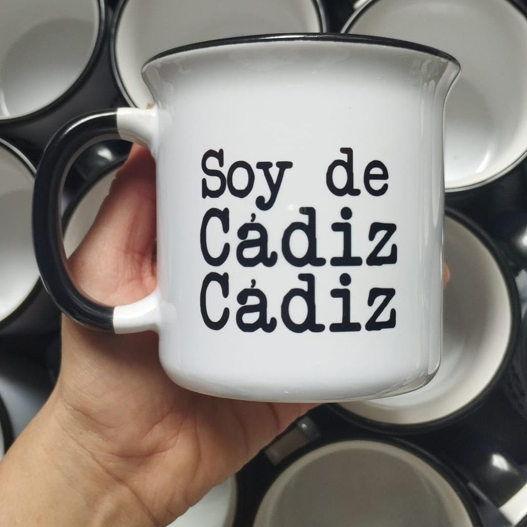 Taza vintage De Cádiz, Cádiz