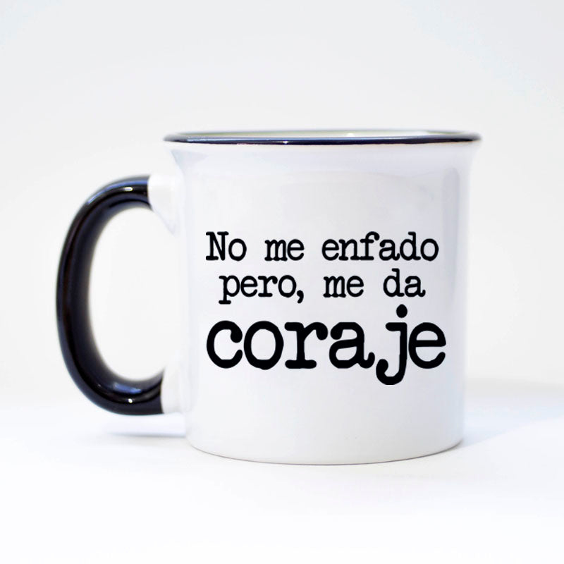 Taza vintage me da coraje