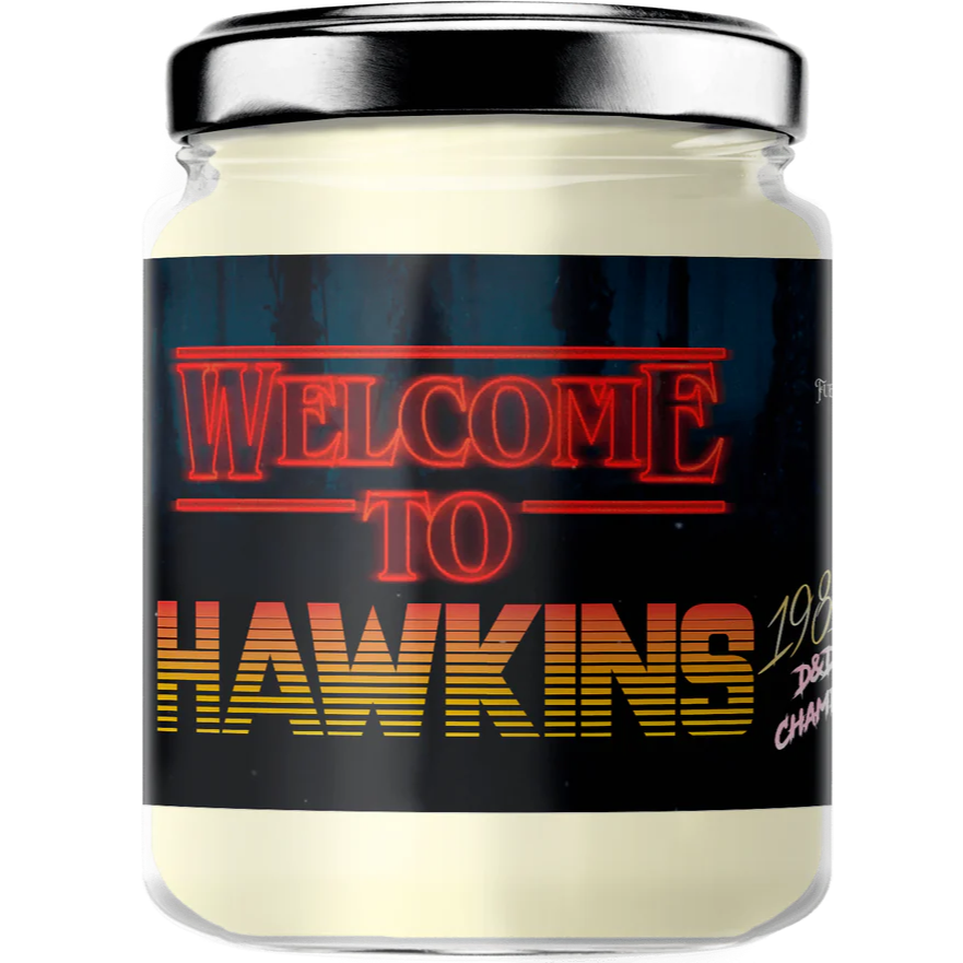 Welcome to Hawkins (Stranger Things) Vela aromática 370ml