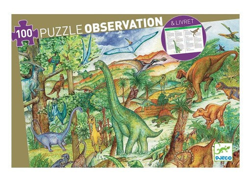Puzzle Dinosaurios 100 pzas.