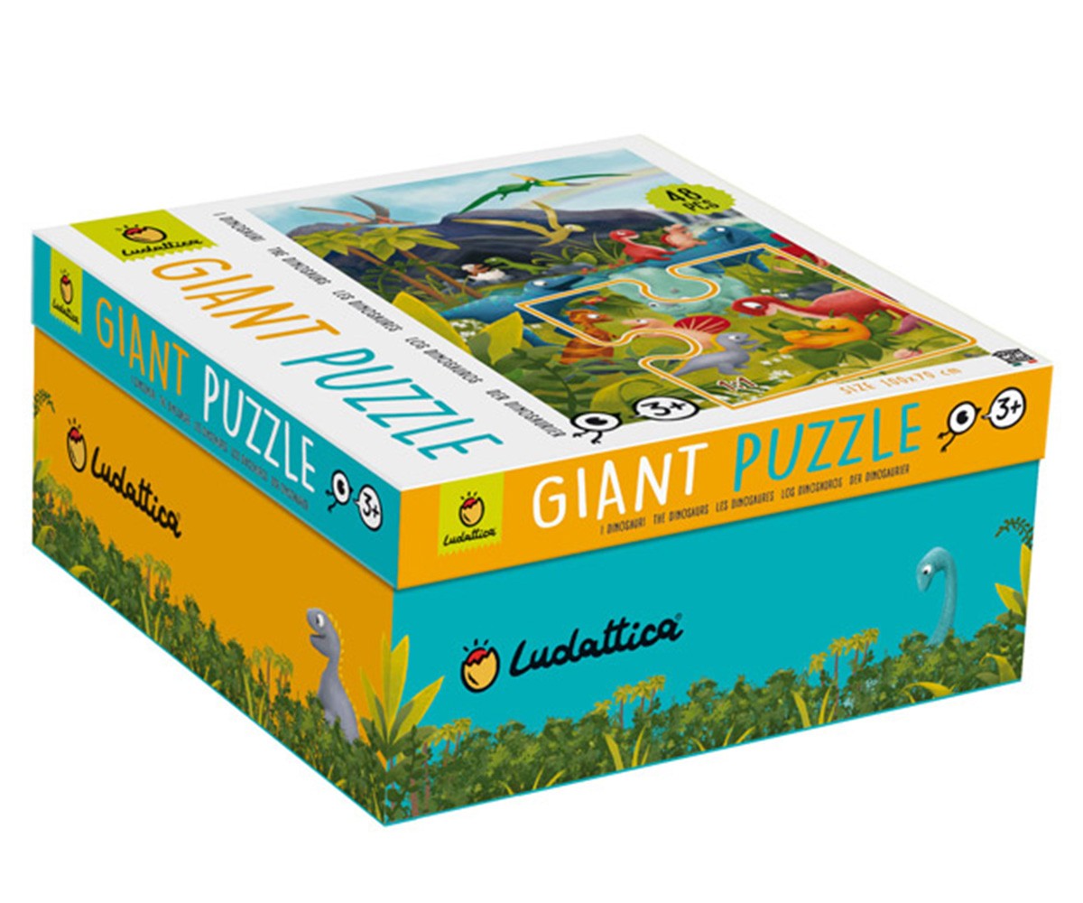 Puzzle gigante Dinosaurios 48 piezas
