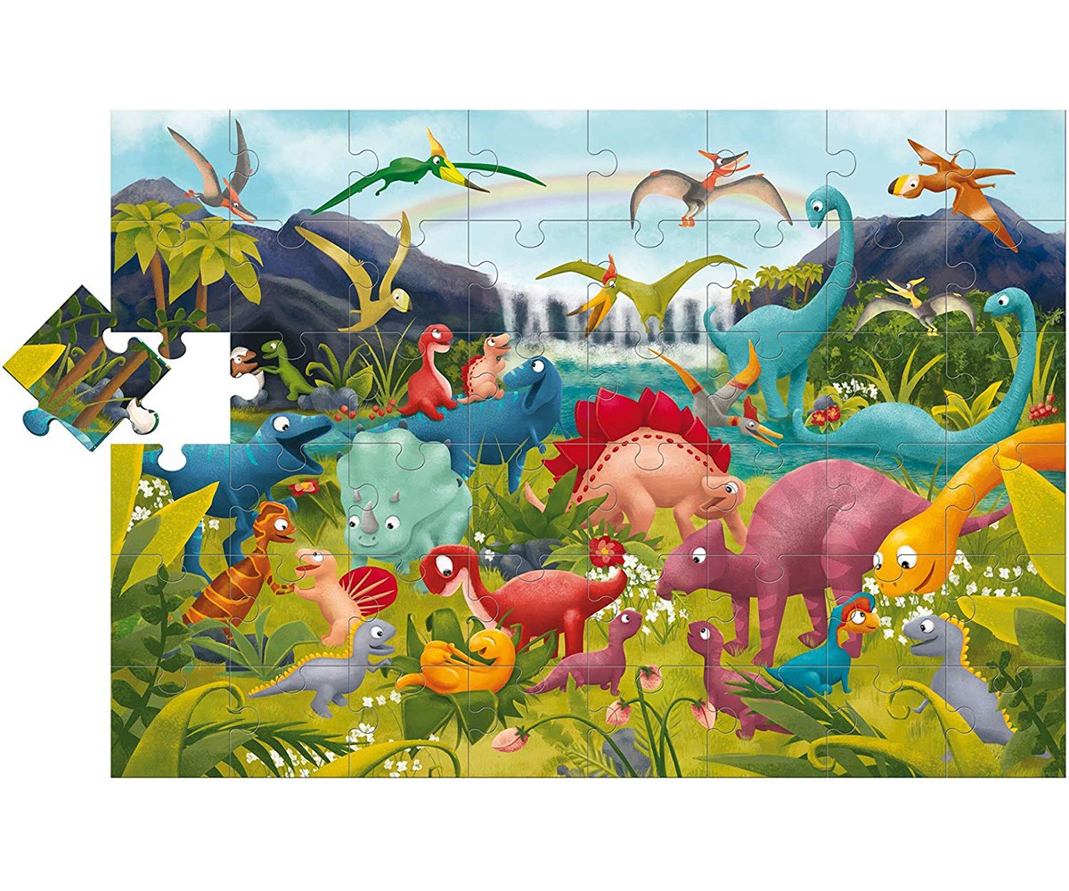 Puzzle gigante Dinosaurios 48 piezas