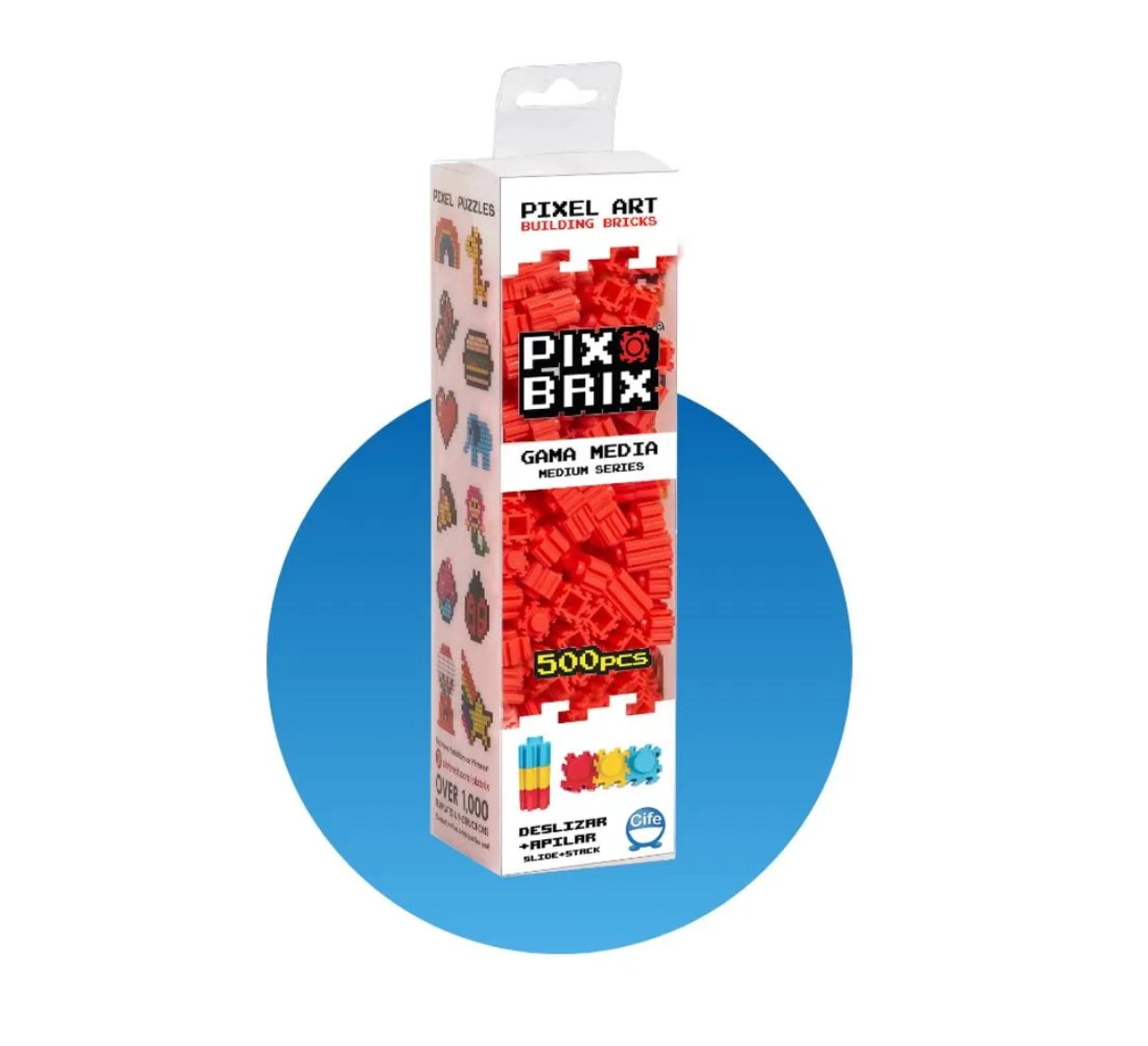 Pix Brix Rojo 500 piezas
