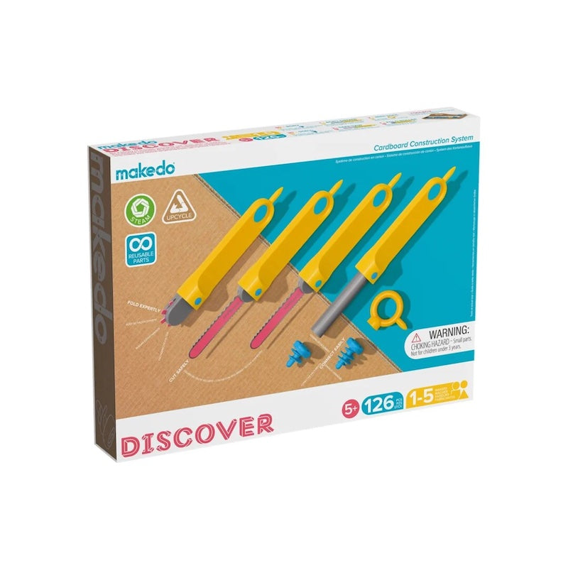 Makedo kit Discover 126 piezas